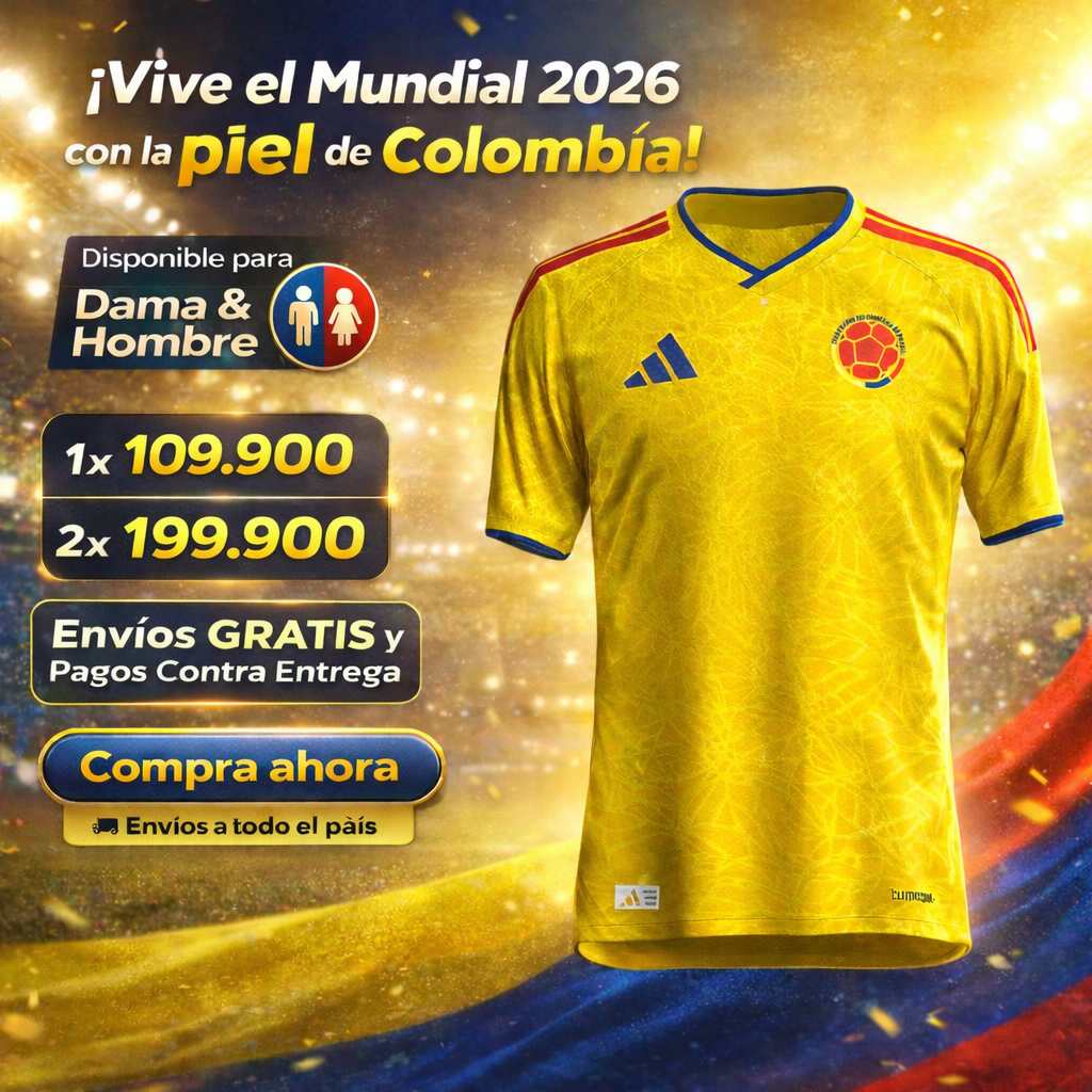 CAMISETA DE LA SELECCION COLOMBIA